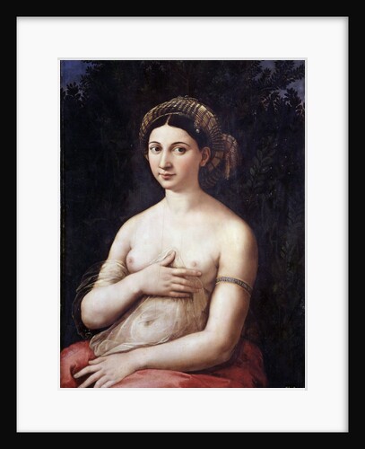 Portrait of a Young Woman or La Fornarina by Raphael