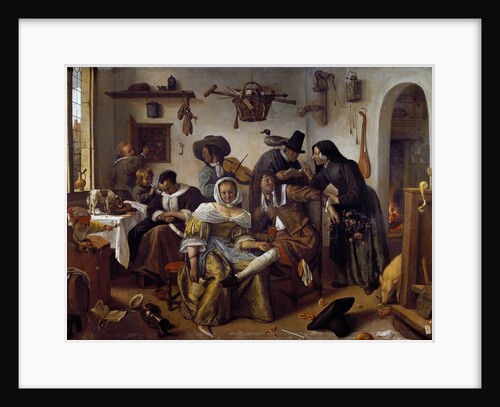 Beware of Luxury (In Weelde Siet Toe) by Jan Steen