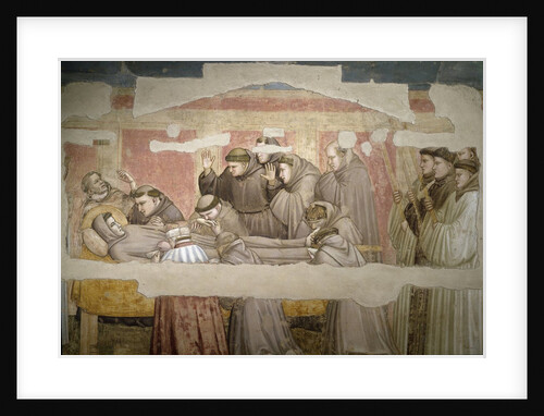 The Funeral of Saint Francis of Assisi by Anonymous