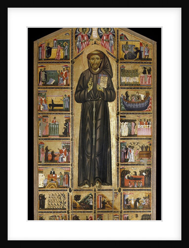 St. Francis of Assisi altarpiece by Maestro del san Francesco