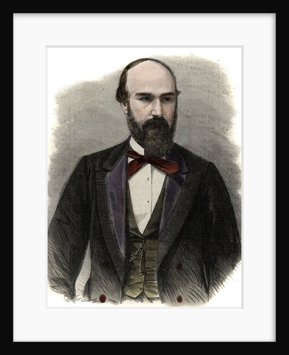 portrait of José Santos Gutiérrez Prieto, Colombian statesman by Anonymous