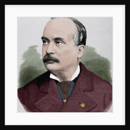 Joaquim Tomas Lobo de Avila (1822-1901), known as Conde de Valbom. Portuguese politician by Anonymous