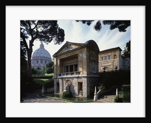 View of casina Pio IV or Villa Pia by Anonymous