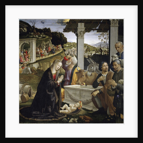 Adoration of the Shepherds by Domenico Ghirlandaio