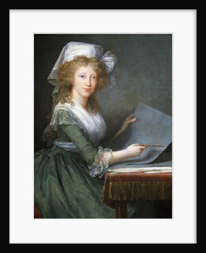 Portrait of Princess Luisa of Naples and Sicily by Elisabeth Vigee-Lebrun