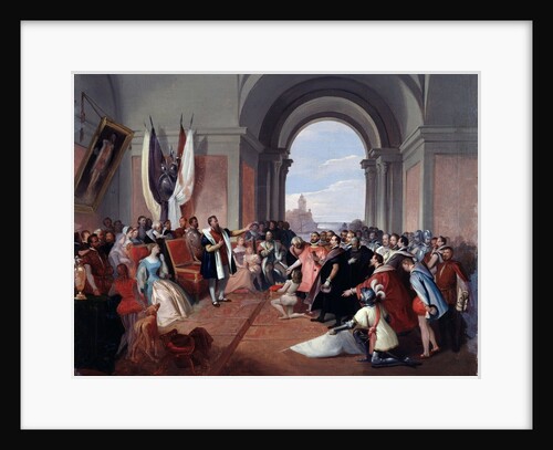 Andrea Doria refusing offers to take the lordship of Genoa by Anonymous