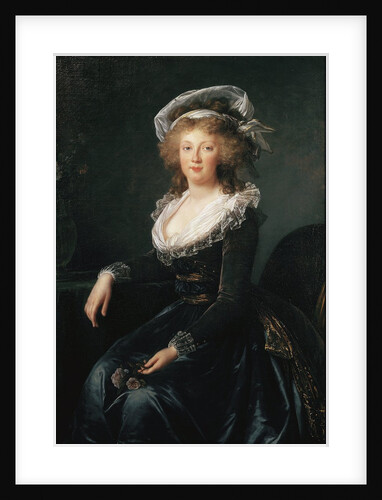 Portrait of Maria Theresa of Naples and Sicily by Elisabeth Vigee-Lebrun