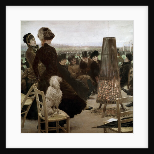 The Bois de Boulogne Races by Giuseppe De Nittis