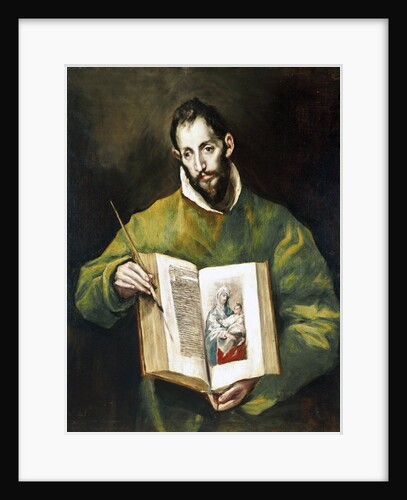The Apostle St. Luke the Evangelist by El Greco