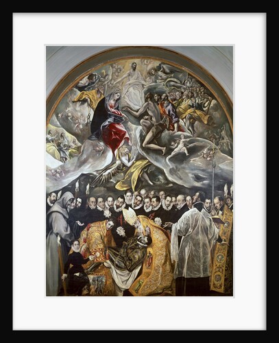 The Burial of the Count of Orgaz by El Greco