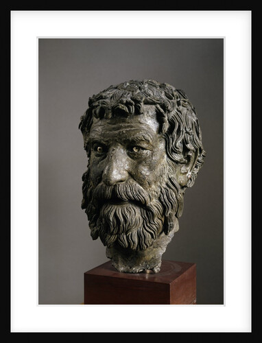 Head of a philosopher called Philosopher of Antikythera by Anonymous