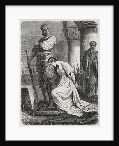 Death of Katherine Howard, Wife of Henry VIII by Anonymous