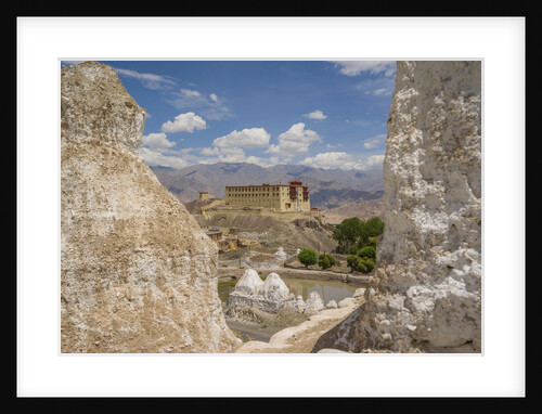 Stok Royal Palace, stupa near the palace by Anonymous
