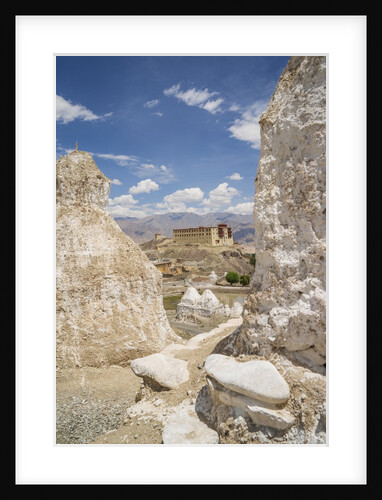 Stok Royal Palace, stupa near the palace by Anonymous