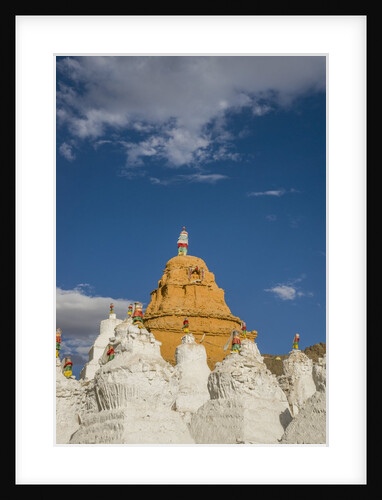 Beautiful Stupa in downtown by Anonymous
