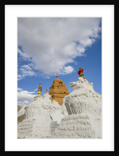 Beautiful Stupa in downtown by Anonymous