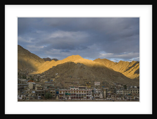 Mountain around the town by Anonymous