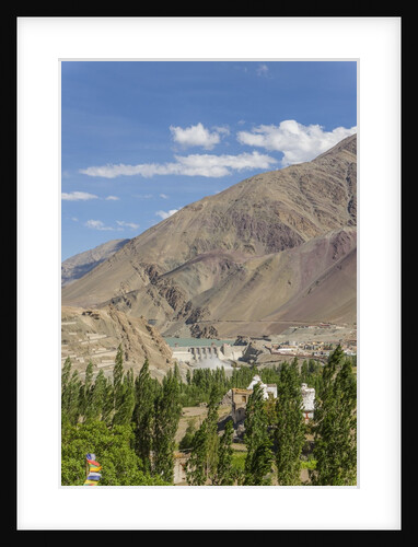 Alchi, the Dam along Indus River by Anonymous