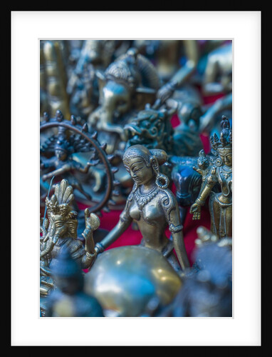 Alchi, souvenir market near the Monastery by Anonymous