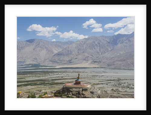 Diskit Monastery, the giant Buddha by Anonymous