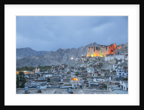 View of the town and the Royal Palace by Anonymous