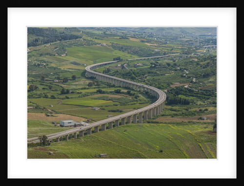 Segesta, highway by Anonymous