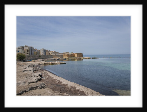 View of the town along north walls (Mura di Tramontana) by Anonymous