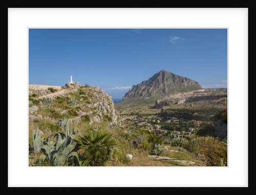 View of Custonaci and Monte Cofano by Anonymous