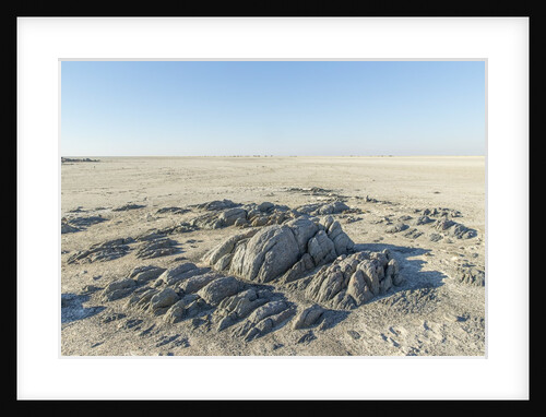 Sua Pan and Rocks of Kubu Island, Botswana by Anonymous