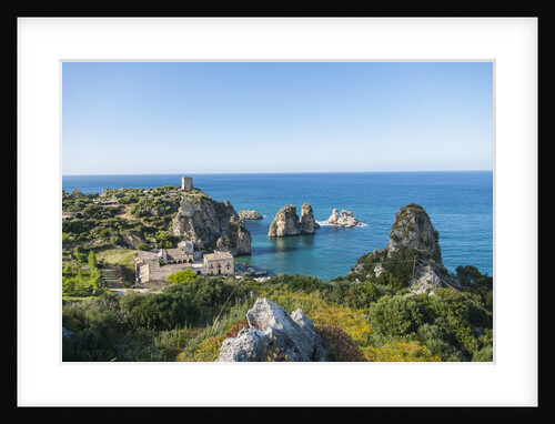 Tonnara di Scopello, ancient tuna fish working plant by Anonymous