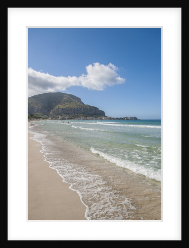 Mondello beach by Anonymous