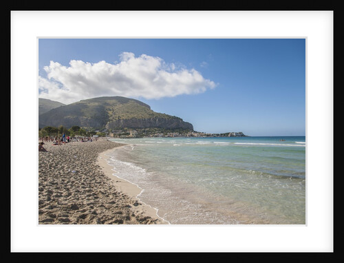 Mondello beach by Anonymous