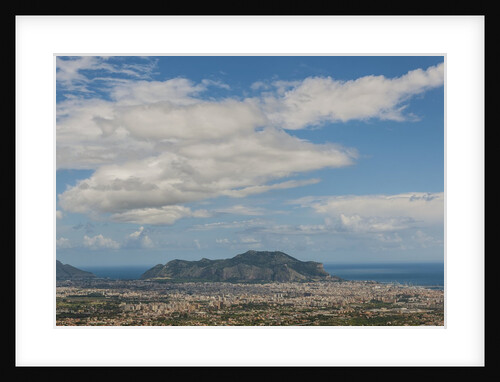 View of the town from Altofonte by Anonymous