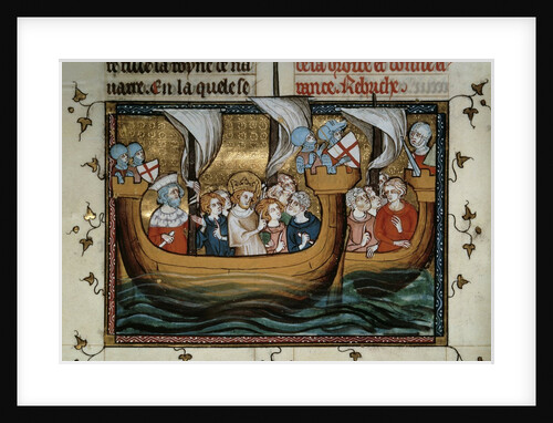 St. Louis arriving in Nicosia ( Seventh Crusade ) by Anonymous