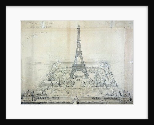 Le Champ de Mars - Universal Exposition of 1889 by Anonymous