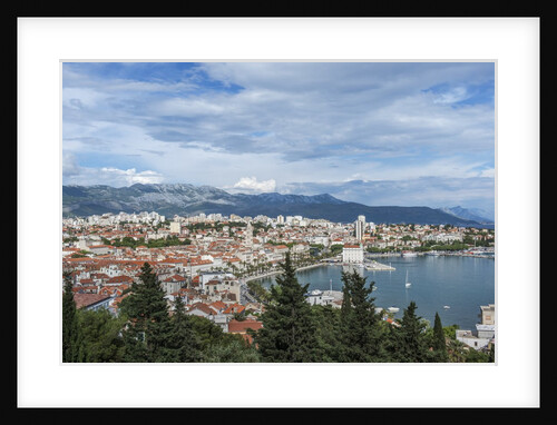 Split Harbor and Old Town by Anonymous