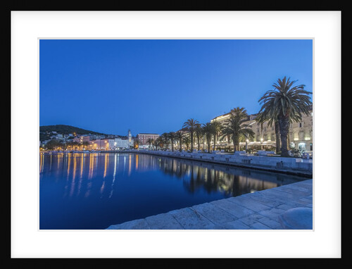 Split Waterfront at Dawn by Anonymous