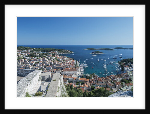 Hvar Town & Harbor by Anonymous