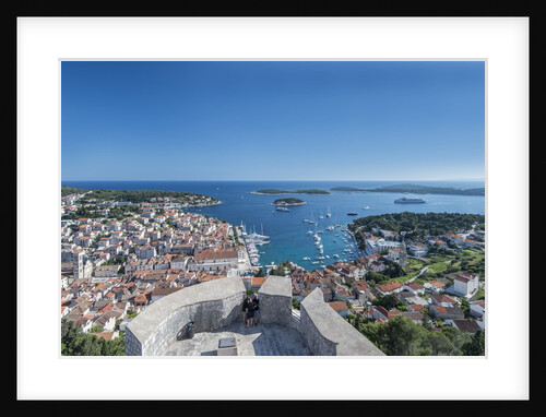 Hvar Town & Harbor by Anonymous