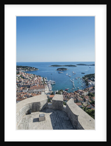Hvar Town & Harbor by Anonymous