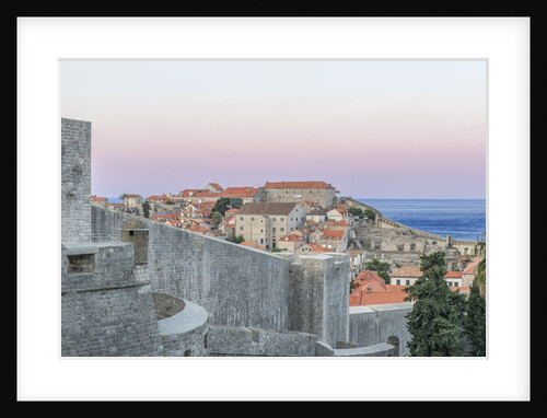 Old Town at Dawn by Anonymous