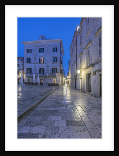 Old Town at Dawn by Anonymous