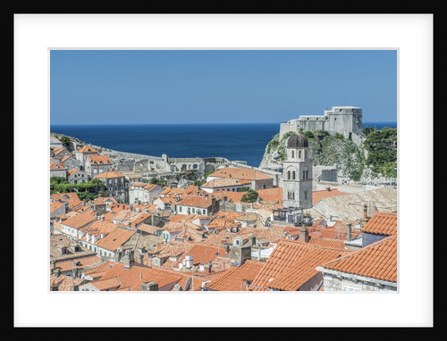 Dubrovnik Rooftops and Fort of St. Lawrence by Anonymous