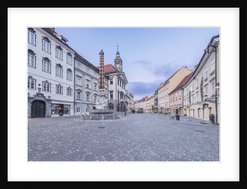 Old Town at Dawn by Anonymous