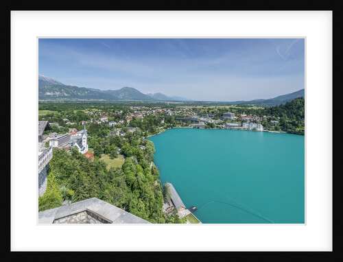 Lake Bled & Bled Town by Anonymous