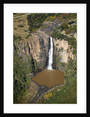 Aerial view of Howick Falls by Anonymous