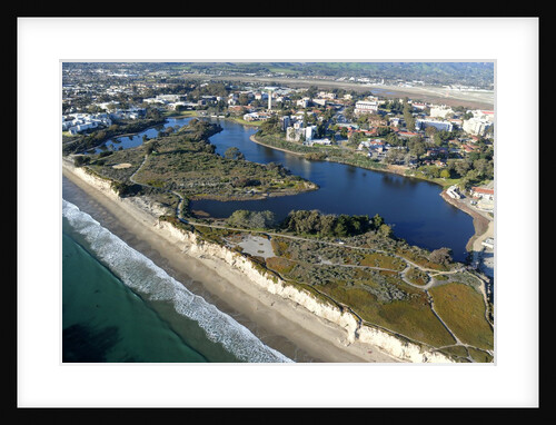 Aerial view of the University of California in Santa Barbara, California by Anonymous