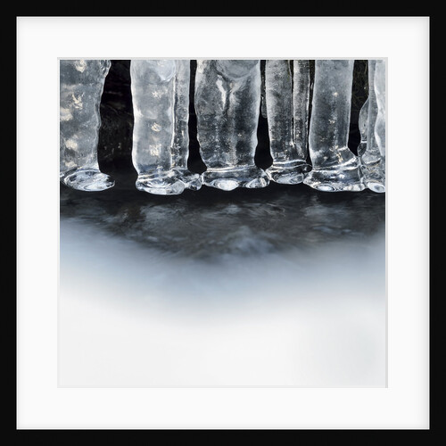 Ice creates strange scupltures, Alpi Carniche, Friuli-Venezia Giulia, Carnia , Italy, Italia by Anonymous