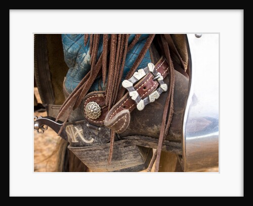 Cowgirls boot & Saddle by Anonymous
