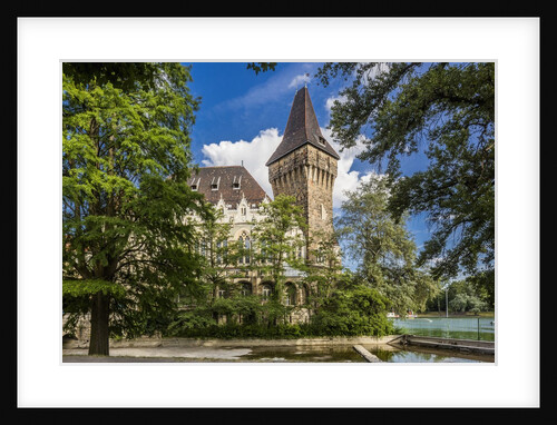 Pest, Varosliget (City ParK), the Vajdahunyad Castle by Anonymous